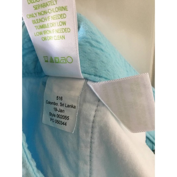 LILLY PULITZER 5" Buttercup Stretch Short Blue sz 0 - Picture 7 of 7